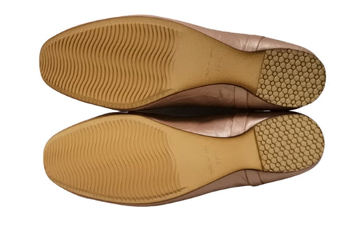 【…AShiOtO A3245 ピンクメタリック】超軽量 通気性抜群の牛革メッシュシューズ