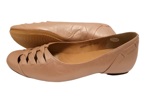 【…AShiOtO A3245 ピンクメタリック】超軽量 通気性抜群の牛革メッシュシューズ