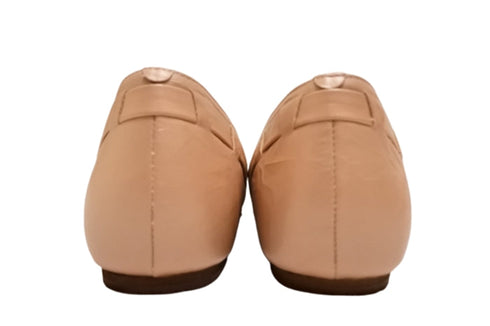 【…AShiOtO A3245 ピンクメタリック】超軽量 通気性抜群の牛革メッシュシューズ