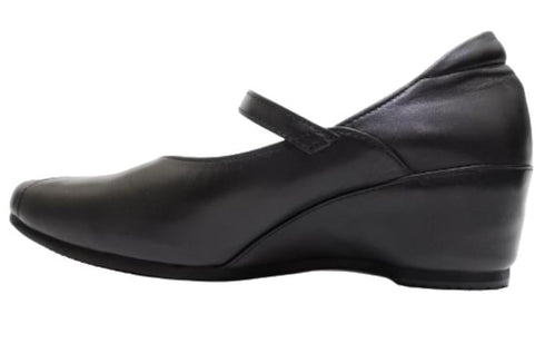 【…AShiOtO A3405 ブラック】超軽量 本革パンプス