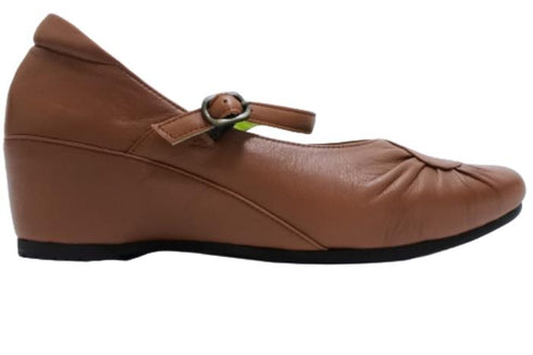 【…AShiOtO A3405 ブラウン】超軽量 本革パンプス