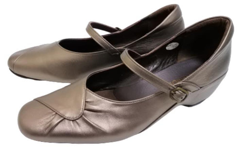 【…AShiOtO A3405 PEW】超軽量 本革パンプス