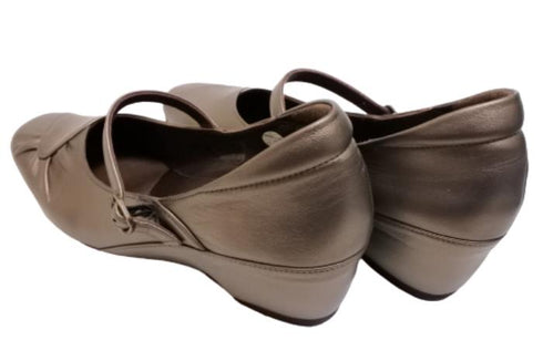 【…AShiOtO A3405 PEW】超軽量 本革パンプス