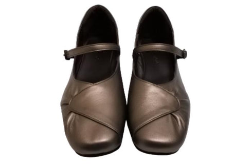 【…AShiOtO A3405 PEW】超軽量 本革パンプス