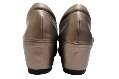 【…AShiOtO A3405 PEW】超軽量 本革パンプス