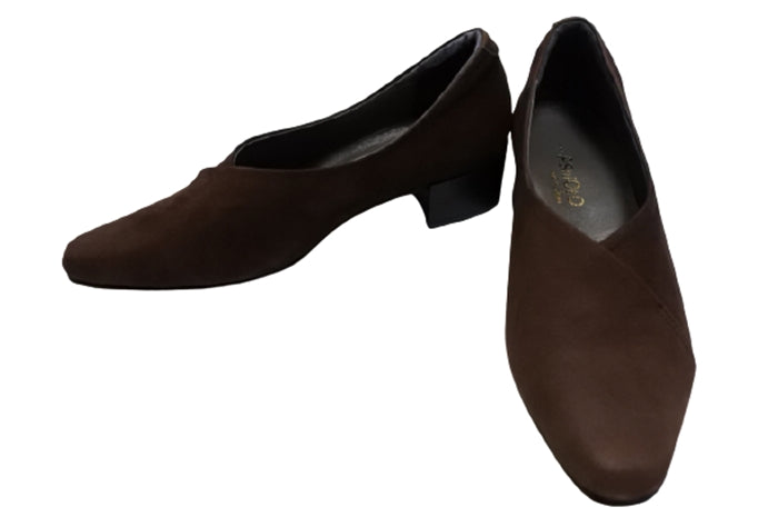 神戸旅靴屋【…AShiOtO A3702 ダークブラウンヌバック】超軽量 国産  