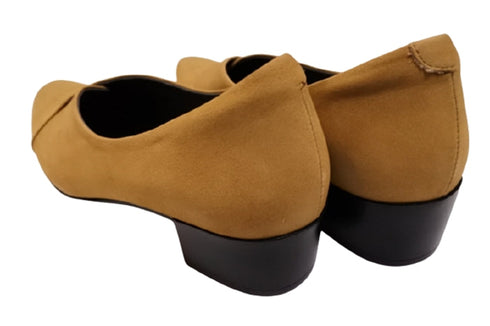 【…AShiOtO A3702 ダークキャメルヌバック】超軽量 国産レザーパンプス