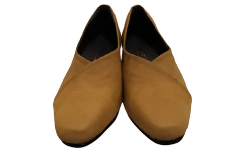 【…AShiOtO A3702 ダークキャメルヌバック】超軽量 国産レザーパンプス