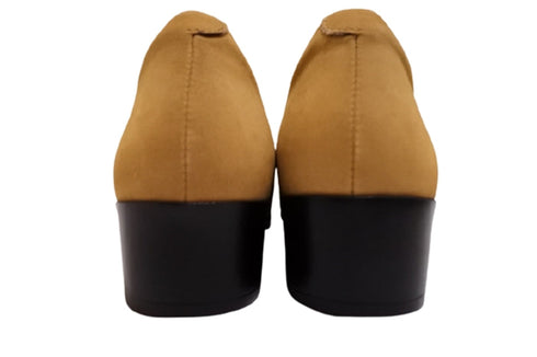 【…AShiOtO A3702 ダークキャメルヌバック】超軽量 国産レザーパンプス