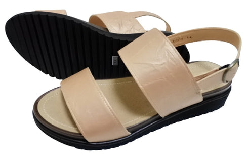 【…AShiOtO A7015 ピンク】本革超軽量サンダル