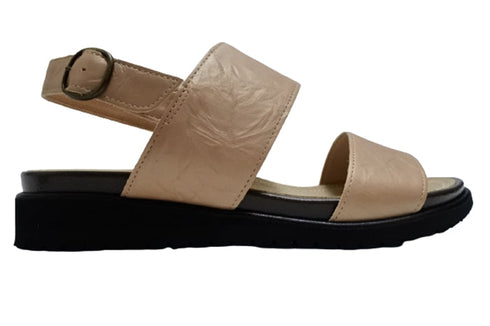 【…AShiOtO A7015 ピンク】本革超軽量サンダル