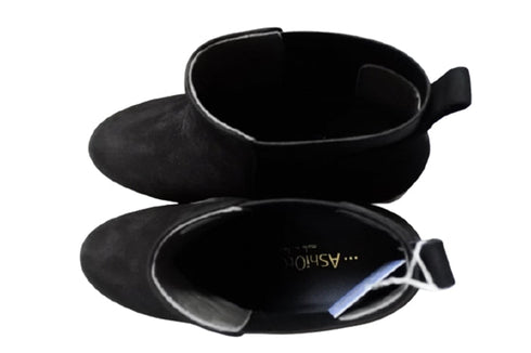 【…AShiOtO A90730 ブラックヌバック】超軽量・純国産レザーサイドゴアブーツ