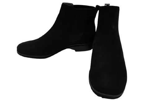 【…AShiOtO A90730 ブラックヌバック】超軽量・純国産レザーサイドゴアブーツ