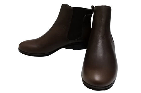 【…AShiOtO A90730 ダークブラウン2】超軽量・純国産レザーサイドゴアブーツ