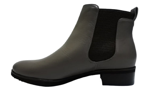 【…AShiOtO A90730 グレー】超軽量・純国産レザーサイドゴアブーツ