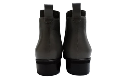 【…AShiOtO A90730 グレー】超軽量・純国産レザーサイドゴアブーツ