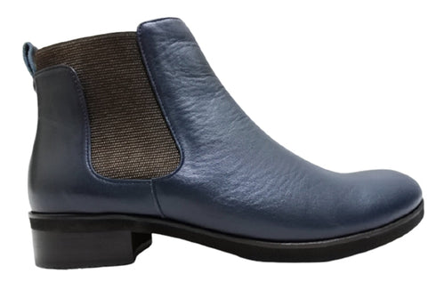 【…AShiOtO A90730 ネイビー】超軽量・純国産レザーサイドゴアブーツ