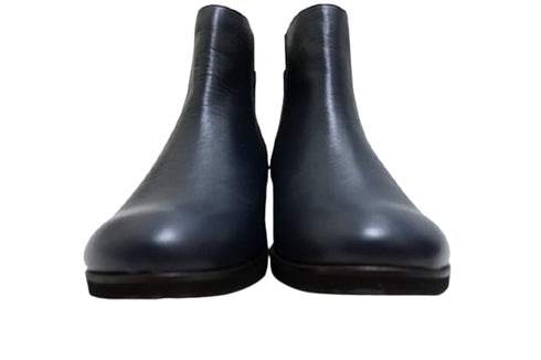 【…AShiOtO A90730 ネイビー】超軽量・純国産レザーサイドゴアブーツ