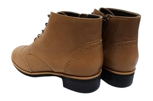 【…AShiOtO A91330 オーク】サイドジップメダリオンチャッカーブーツ