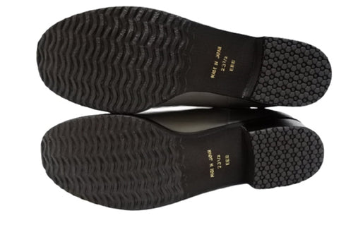 【…AShiOtO A92730 グレー】ミドル丈サイドゴア本革ブーツ