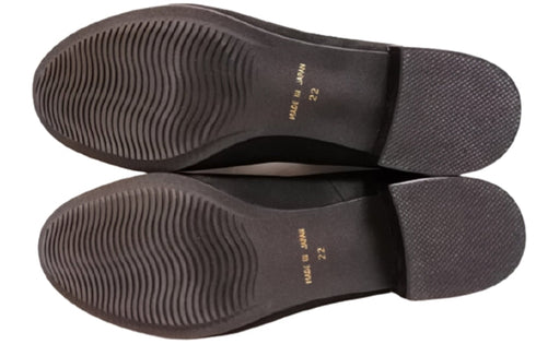 【…AShiOtO AP1135 ブラックヌバック】超軽量 国産レザーパンプス