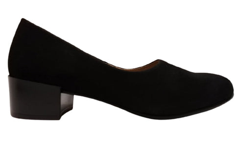 【…AShiOtO AP1135 ブラックヌバック】超軽量 国産レザーパンプス