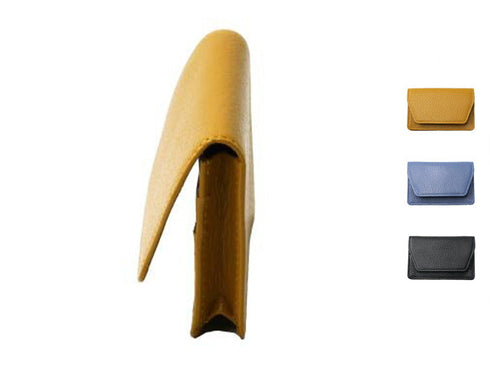 【豊岡財布 足立 AW0304 スカイ】ALBAPIE 名刺入れ