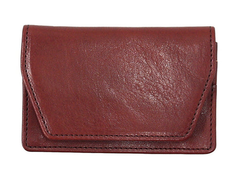 【豊岡財布 足立 AW0401 ワイン】ALBAPIE レッザボタニカ 名刺入れ