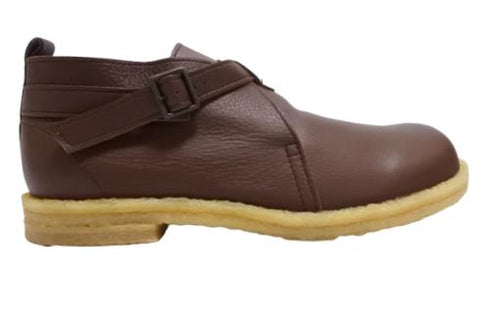 【かぼちゃの馬車 CA220 ブラウン】くたっとやわらか本革ベルトストラップシューズ