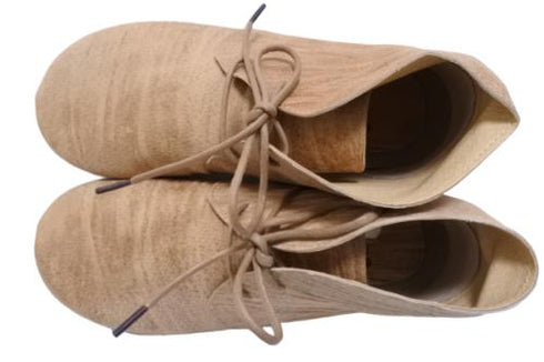 【かぼちゃの馬車 CA26 ベージュ】足にフィット 柔らかな本革靴