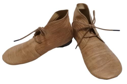 【かぼちゃの馬車 CA26 ベージュ】足にフィット 柔らかな本革靴