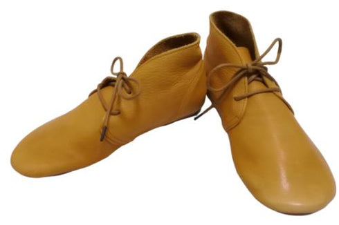 【かぼちゃの馬車 CA26 キャメル】足にフィット 柔らかな本革靴