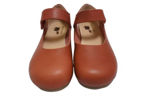 【かぼちゃの馬車 CA-4 レッド】柔らか本革レザーストラップシューズ