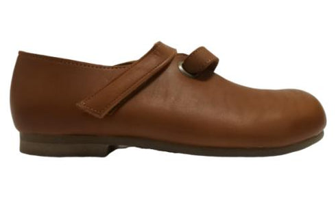 【かぼちゃの馬車 CA-5 キャメル】からまりベルトのおでこ靴♪