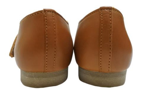 【かぼちゃの馬車 CA-5 キャメル】からまりベルトのおでこ靴♪