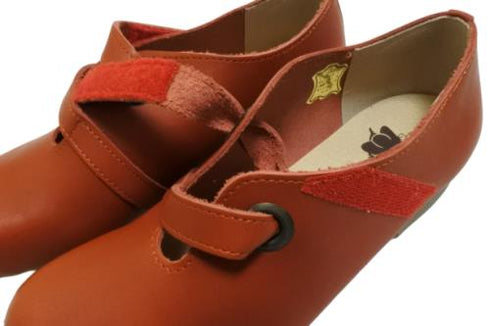 【かぼちゃの馬車 CA-5 レッド】からまりベルトのおでこ靴♪