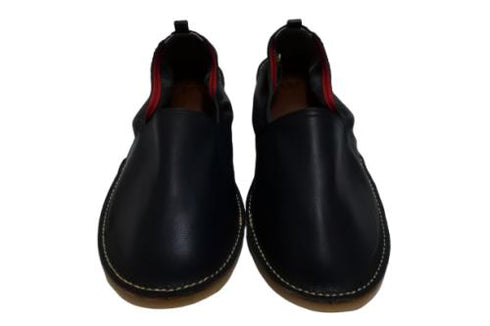 【KOBE DADA CAM-2 ネイビー】本革国産コンフォートスリッポン