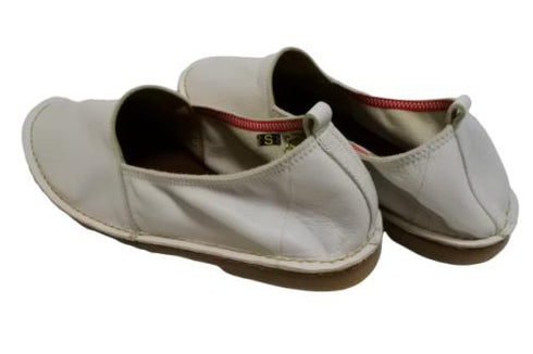 【KOBE DADA CAM-2 ホワイト】本革国産コンフォートスリッポン