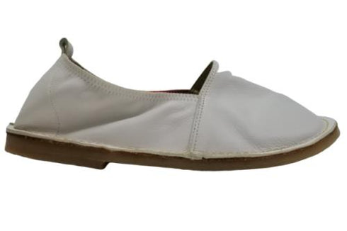 【KOBE DADA CAM-2 ホワイト】本革国産コンフォートスリッポン