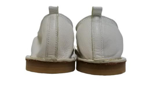 【KOBE DADA CAM-2 ホワイト】本革国産コンフォートスリッポン