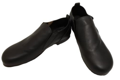 【KOBE DADA CAM-8 ブラック】本革サイドゴアスリッポンシューズ