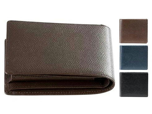 【豊岡財布 craftsmanship CW002 ブラック】バレキ二つ折ウォレット