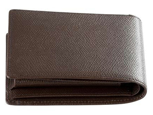 【豊岡財布 craftsmanship CW002 チョコレート】バレキ二つ折ウォレット