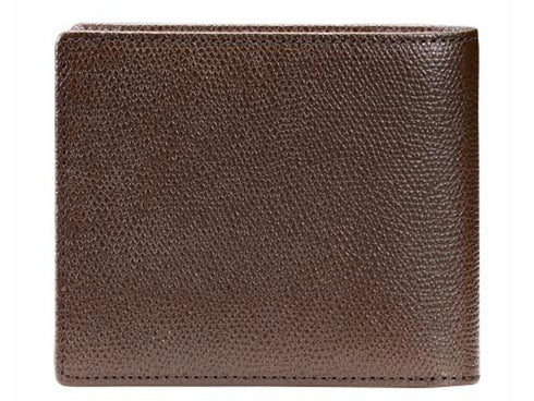 【豊岡財布 craftsmanship CW002 チョコレート】バレキ二つ折ウォレット