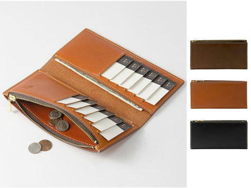 【豊岡財布 エンドー鞄 EN1143 ブラック】嘉玄 財-TAKARA- 二つ折り長財布