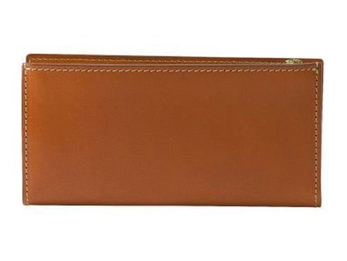 【豊岡財布 エンドー鞄 EN1143 テラコッタ】嘉玄 財-TAKARA- 二つ折り長財布