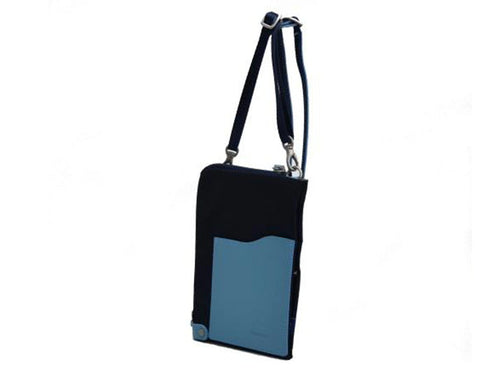 【豊岡鞄 エルダー GM091XM ディープブルー】For the blue クロスミニショルダーバッグ