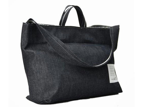 【豊岡鞄 エルダー GM110BT インディゴ】for the blue デニム ビッグトートバッグ