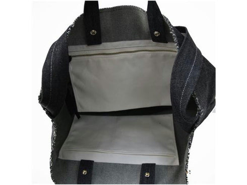 【豊岡鞄 エルダー GM110BT インディゴ】for the blue デニム ビッグトートバッグ