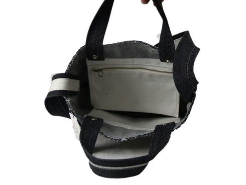 【豊岡鞄 エルダー GM111MT インディゴ】for the blue デニム ミニトートバッグ